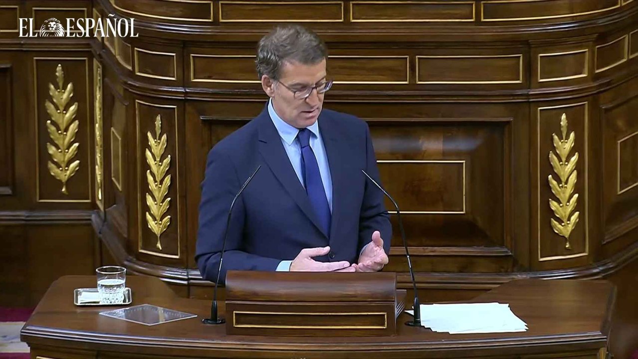 Feijóo asume su rol como líder de la oposición: "Usted será presidente pactando lo contrario de lo prometió en campaña"