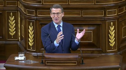 Feijóo: "Yo no soy presidente porque no me vendo ni vendo a los españoles"