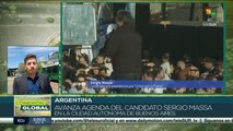 Argentina: Candidatos presidenciales realizan actividades previas a cierre de campaña