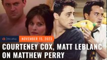 ‘I miss you everyday’: Courteney Cox, Matt LeBlanc pay tribute to ‘Friends’ co-star Matthew Perry