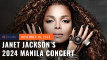 Janet Jackson returning to Manila in March 2024