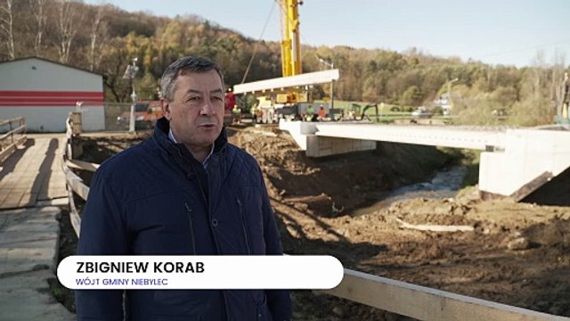 Budowa mostu na rzece Gwoźnica w Baryczce