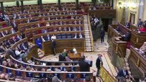 Vox abandona la Cámara tras la intervención de Abascal sin dar lugar a réplicas