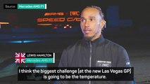 Hamilton and Russell pinpoint Las Vegas challenges