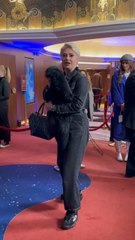 Le point mode de Katrina Patchett à l’avant premiere de Wish au Grand Rex !