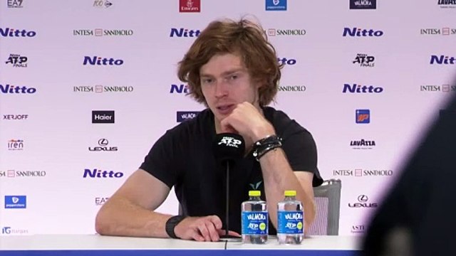 ATP Finals 2023 - Andrey Rublev : “It’s not easy to take these defeats because I really wanted to finish the season well”