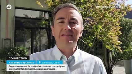 Segunda quincena de noviembre comienza con un típico sistema frontal de invierno, en plena primavera