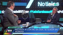 Marcelo Ebrard nos expone sus razones por las que se queda en Morena