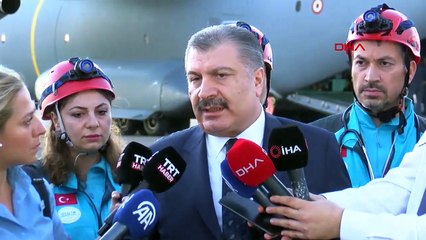 Bakan Koca Kanserli hastaları Türkiye'ye götürme çabası içerisindeyiz