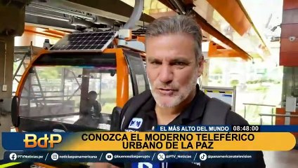 Exclusivo: Conozca el moderno teleférico urbano de La Paz antes del Perú vs Bolivia