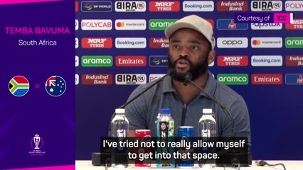 Bavuma hopeful of overcoming injury for semi-final showdown