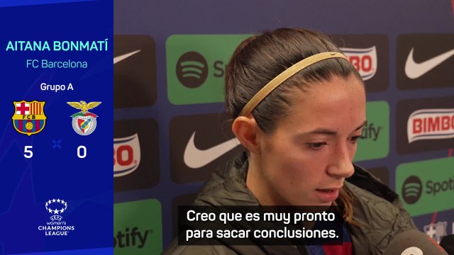 Aitana Bonmatí: Tenemos que ir partido a partido