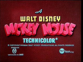 Mickey Mouse, Pluto - Mickey's Parrot  (1938)