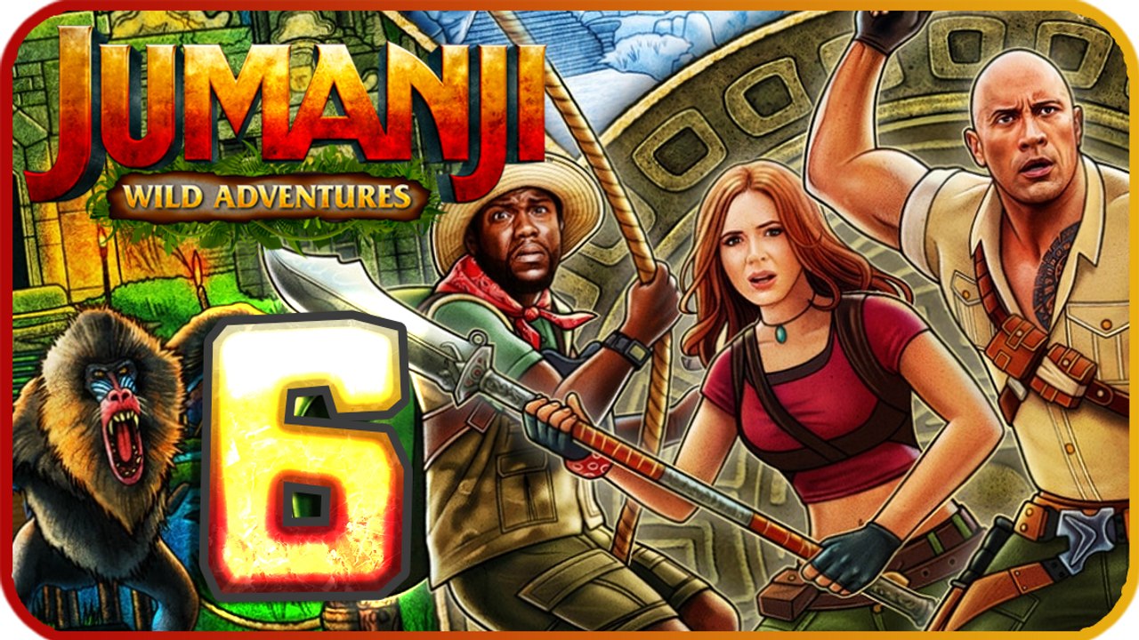 Jumanji: Wild Adventures Walkthrough Part 6 (PS4) Volcano - 100% Letters