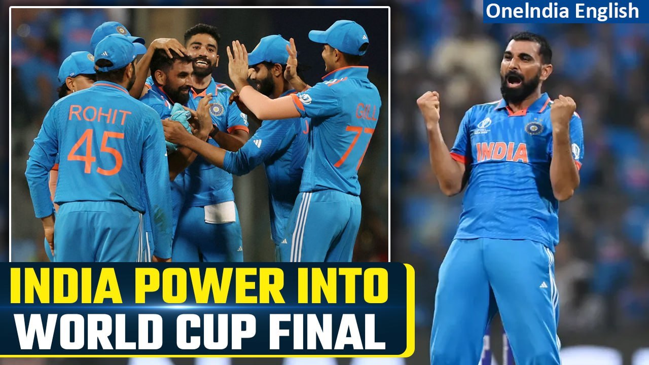 India in World Cup Final| Historic Win Over New Zealand in Semi Final ...