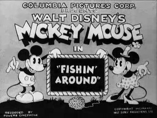 Mickey Mouse, Pluto - Fishin' Around  (1931)