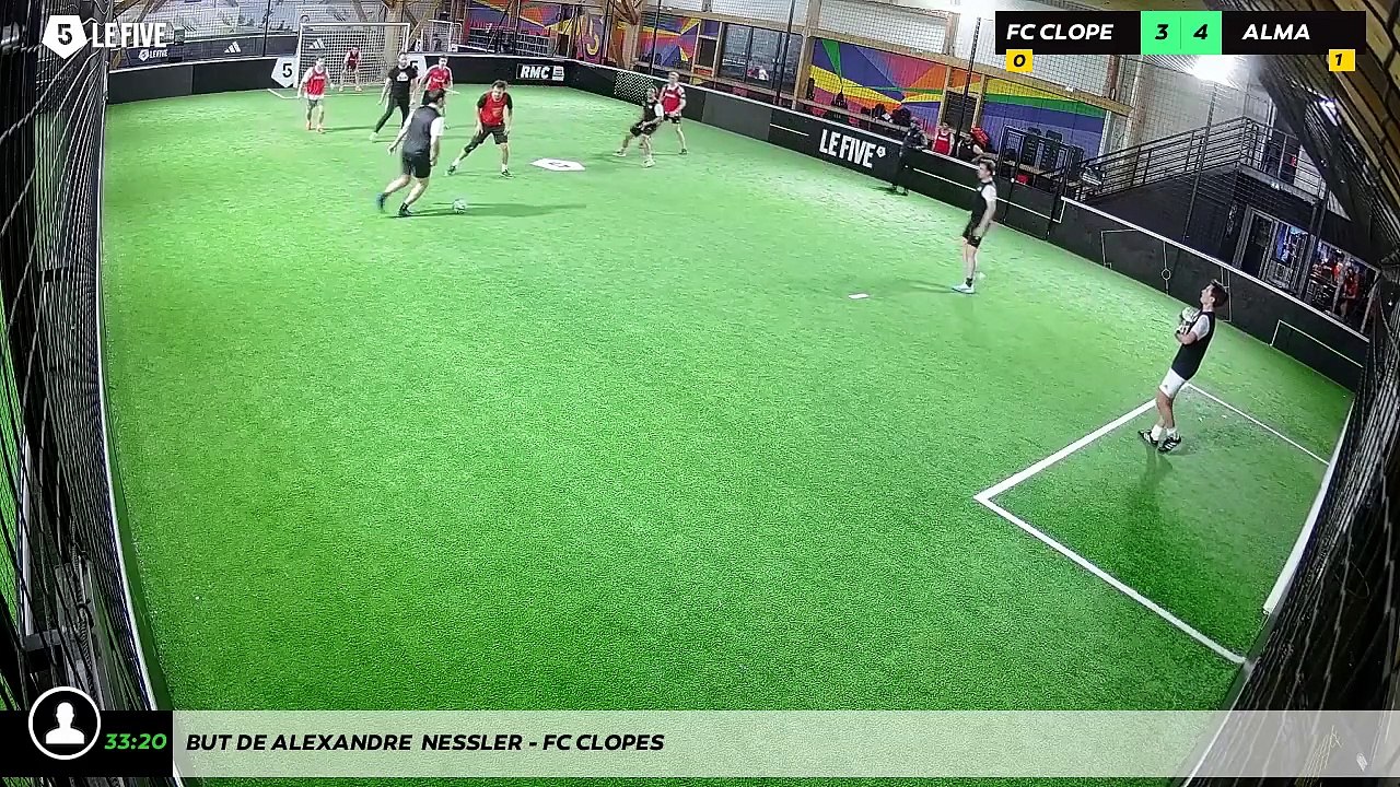 But de Alexandre  Nessler - FC CLOPES