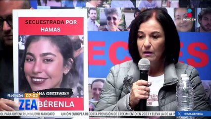 Familiares de rehenes tomados por Hamás buscan solidaridad en México