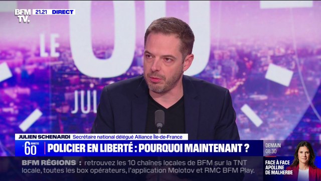 On est soulagés de cette décision : Julien Schenardi (secrétaire national délégué Alliance Île-de-France) réagit à la libération sous contrôle judiciaire du policier auteur du tir qui a tué Nahel