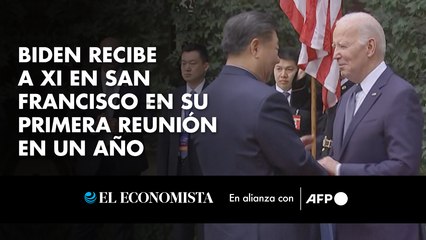 Biden recibe a Xi en San Francisco en su primera reunión en un año