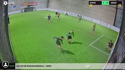 Faute de Roman Moreau - OREX