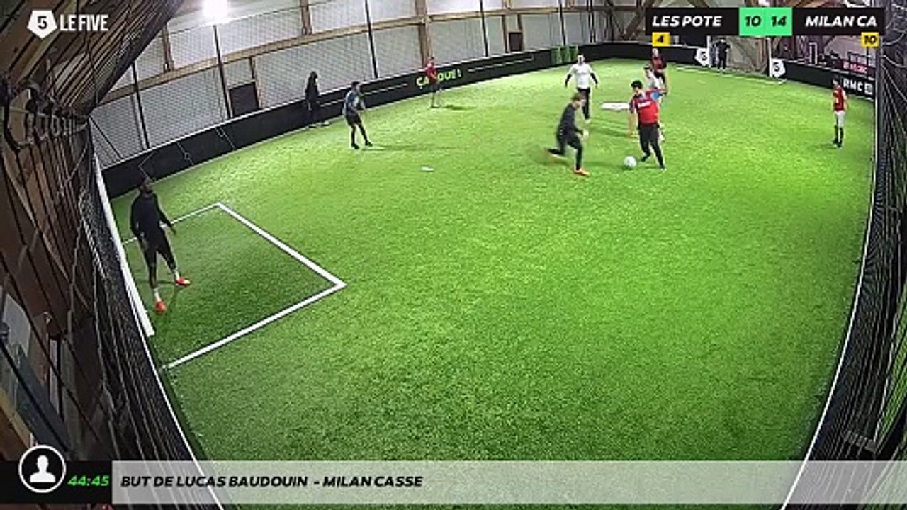 But de Lucas Baudouin  - MILAN CASSE