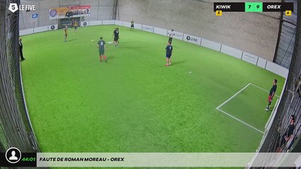 Faute de Roman Moreau - OREX