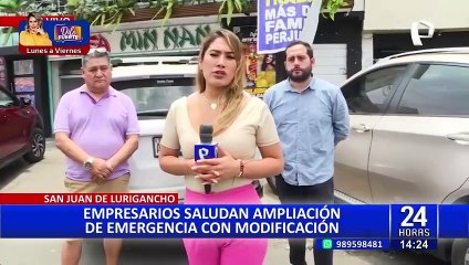 SJL: Empresarios saludan ampliación de estado de emergencia sin restricción