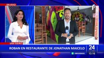 Robo en restaurante de Maicelo: boxeador señala que serenos de San Isidro no brindan seguridad