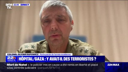 Olivier Rafowicz (porte-parole de l'armée israélienne): "Nous n'avons aucune nouvelle [des otages]"