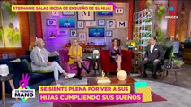 Stephanie Salas HUYÓ al ser cuestionada sobre la presencia de Luis Miguel en la boda de Michelle Salas