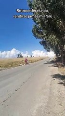 Marchista peruana revela su rutina de entrenamiento a seguidores