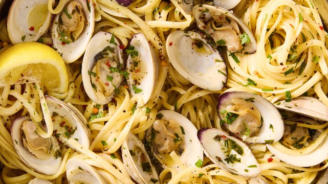 The Buttery Wine Sauce On Our Linguine With Clams Is Extra Decadent