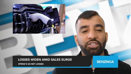 Tesla Rival in China Xpeng's Q3 Net Losses Widen Despite Increased Vehicle Sales