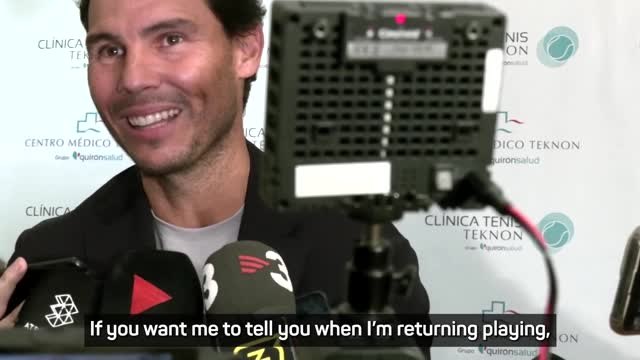 Nadal doesn't know when he'll return, remains in doubt for Australian Open