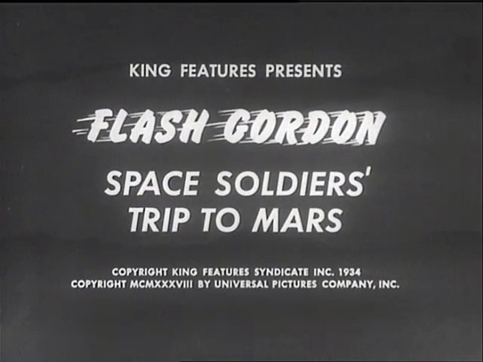 Flash Gordon (1938) Trip to Mars  Episode 09