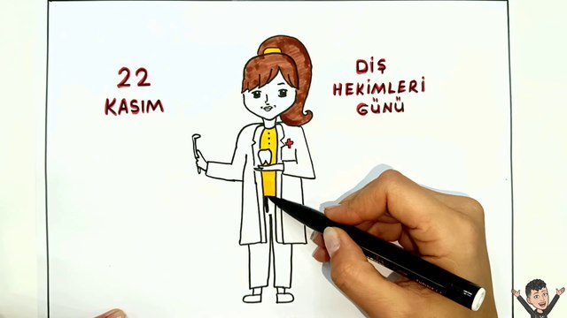 Dünya Diş Hekimi Günü - Diş Hekimi Nasıl Çizilir - World Dentist Day #dişhekimi