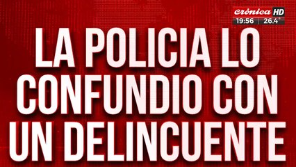 La policía lo confundió con  un delincuente: perdió el control de su moto y murió