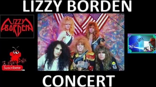 Lizzy Borden cancert 1984 Full aniverzari solo para ti rock metal slug