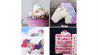 10 Amazing Unicorn Themed  Dessert Recipes _ DIY Homemade Unicorn Buttercream Cupcakes by So Yummy