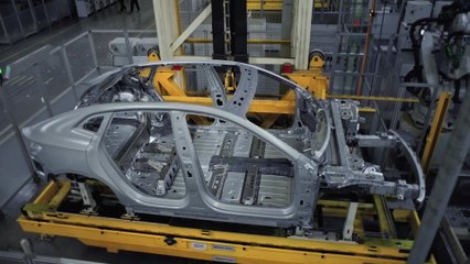 Polestar 4 production in Hangzhou Bay, China