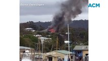 House fire at Bermagui, 16-11-23, Bega District News