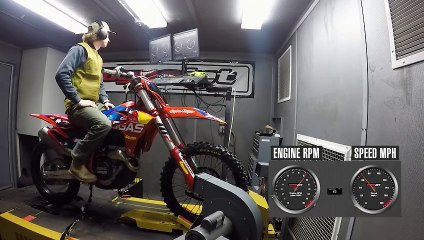 2023 GasGas MC 250F Factory Edition Dyno Test