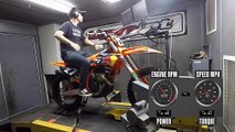 2023 KTM 250 XC-F Dyno Test