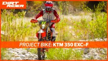 2019 KTM 350 EXC-F Project Bike Riding Impression