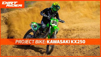 2022 Kawasaki KX250 Project Bike Riding Impression