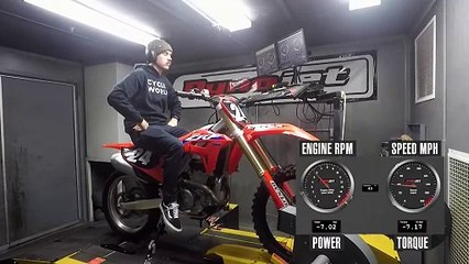 2022 Honda CRF250R Dyno Test