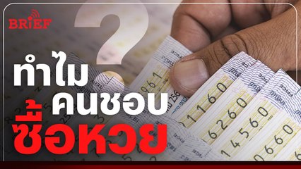 ทำไมคนชอบซื้อหวย? | #beartaiBRIEF