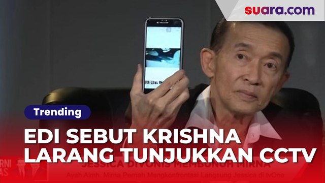 Edi Darmawan Sebut Krishna Murti Larang Tunjukkan CCTV Jessica