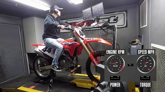 2022 Honda CRF450R Dyno Test